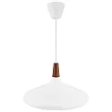 design for the people by Nordlux Luminaire à suspension NORI 39 E27 IP20, blanche gradable