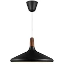 design for the people by Nordlux Luminaire à suspension NORI 39 E27 IP20, noir gradable