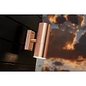 Nordlux Outdoor Wall luminaire TIN, double, GU10, IP54, copper