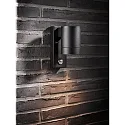 Nordlux Outdoor Wall luminaire TIN MAXI, with sensor, GU10, IP54, black