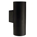 Outdoor Wall luminaire TIN MAXI, double, GU10, IP54, black