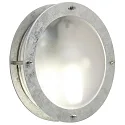Luminaire mural d'extérieur MALTE 2 E27 IP54, satiné, galvanisé 