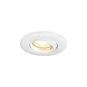 Nordlux Downlight UMBERTO GU10 IP44, blanc mat gradable
