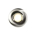 Nordlux Lumière encastrée UMBERTO GU10 IP44, nickel gradable 7,5W