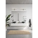 wall luminaire TINIA 60 IP44, black matt dimmable