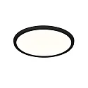 ceiling luminaire OJA 29 CCT round, CCT Switch, on/off IP20, black matt 