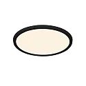 ceiling luminaire OJA 29 IP54 CCT DIM round, CCT Switch IP54, black matt dimmable