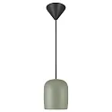 Luminaire à suspension NOTTI 10 E27 IP20, vert, mat 