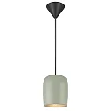 Nordlux Luminaire à suspension NOTTI 10 E27 IP20, vert, mat 