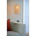 Nordlux Luminaire à suspension ASTI 30 E27 IP20, bois 
