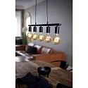 Nordlux Luminaire de plafond PACO E27 IP20, noir  