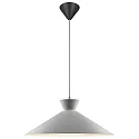 Luminaire à suspension DIAL 45 E27 IP20, gris 