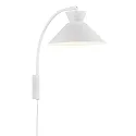Luminaire mural DIAL E27 IP20, blanche 
