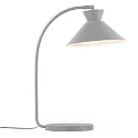 Lampe de table DIAL E27 IP20, blanche 