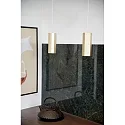 Nordlux pendant luminaire ALANIS GU10 IP20, matt, brass 