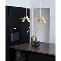 Nordlux Luminaire à suspension ALANIS 4 flammes GU10 IP20, mat, laiton 