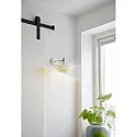 Luminaire mural BRETAGNE G9 IP20, nickel satiné, blanche 