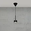 Nordlux Luminaire à suspension CLYDE IP20, noir mat gradable