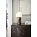 Lampe de table LILLY E14 IP20, marron 