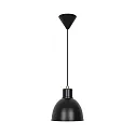 Luminaire à suspension POP E27 IP20, noir mat gradable