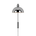 Luminaire mural ELLEN 20 E14 IP20, chrome, scintillant gradable