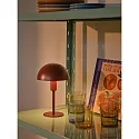 Nordlux Lampe de table ELLEN MINI semi-circulaire, avec interrupteur, avec douille E14 IP20, mat, bordeaux 