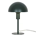 Lampe de table ELLEN MINI semi-circulaire, avec interrupteur, avec douille E14 IP20, vert foncé, mat 