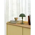 Nordlux Lampe de table ELLEN MINI semi-circulaire, avec interrupteur, avec douille E14 IP20, vert, mat 