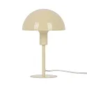 Lampe de table ELLEN MINI semi-circulaire, avec interrupteur, avec douille E14 IP20, jaune, scintillant 