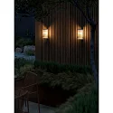 Nordlux outdoor wall luminaire COUPAR with diffuser E27 IP54, mat, sand coloured dimmable