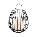 Lampe rechargeable JIM TO-GO avec interrupteur, avec connexion USB IP54, noir gradable