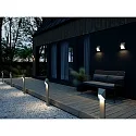 outdoor wall luminaire PONTIO 15 GU10 IP54, sand coloured 