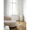 design for the people by Nordlux floor lamp GLOSSY E14 IP20, white 