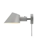 design for the people by Nordlux wall luminaire STAY SHORT E27 IP20, grey 