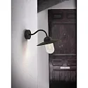 Nordlux Luminaire mural d’extérieur LUXEMBOURG avec abat-jour E27 IP54, noir gradable