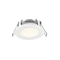 Nordlux downlight LEONIS set of 1 IP65, white 