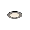 Nordlux Downlight LEONIS lot de 1 IP65, nickel brossé 