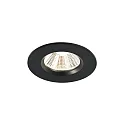 Nordlux Downlight FREMONT lot de 3 IP65, noir gradable