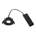 Nordlux Downlight ALIKI IP44, noir mat gradable