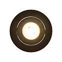 Nordlux Downlight ALIKI IP44, noir mat gradable