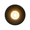 Downlight ALBRIC IP20/44, noir mat gradable