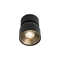 Luminaire de plafond PITCHER GU10 IP20, noir gradable