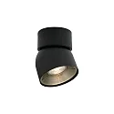 Nordlux Luminaire de plafond PITCHER GU10 IP20, noir gradable