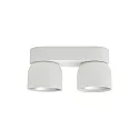 Nordlux Luminaire de plafond PITCHER à 2 flammes GU10 IP20, blanche gradable