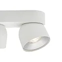 Nordlux Luminaire de plafond PITCHER à 2 flammes GU10 IP20, blanche gradable