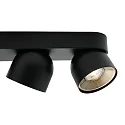 Nordlux Luminaire de plafond PITCHER 4 flammes GU10 IP20, noir gradable