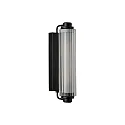 Luminaire mural NIMAL E14 IP44, noir gradable