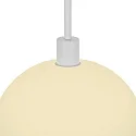 Luminaire à suspension ELLEN 30 E27 IP20, blanc opale, blanche gradable