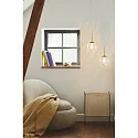 Luminaire à suspension CHISELL 15 E14 IP20, scintillant, dégager, laiton gradable