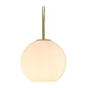 Nordlux Luminaire mural FRANCA E14 IP20, scintillant, laiton, blanche 